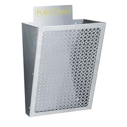 Cesta publicidad ARREGUI E2300. Cesta Publicidad E2302 Peq.  Plata