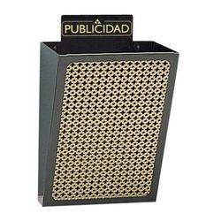 Cesta publicidad ARREGUI E2300. Cesta Publicidad E2303 Peq.Neg-Ocre