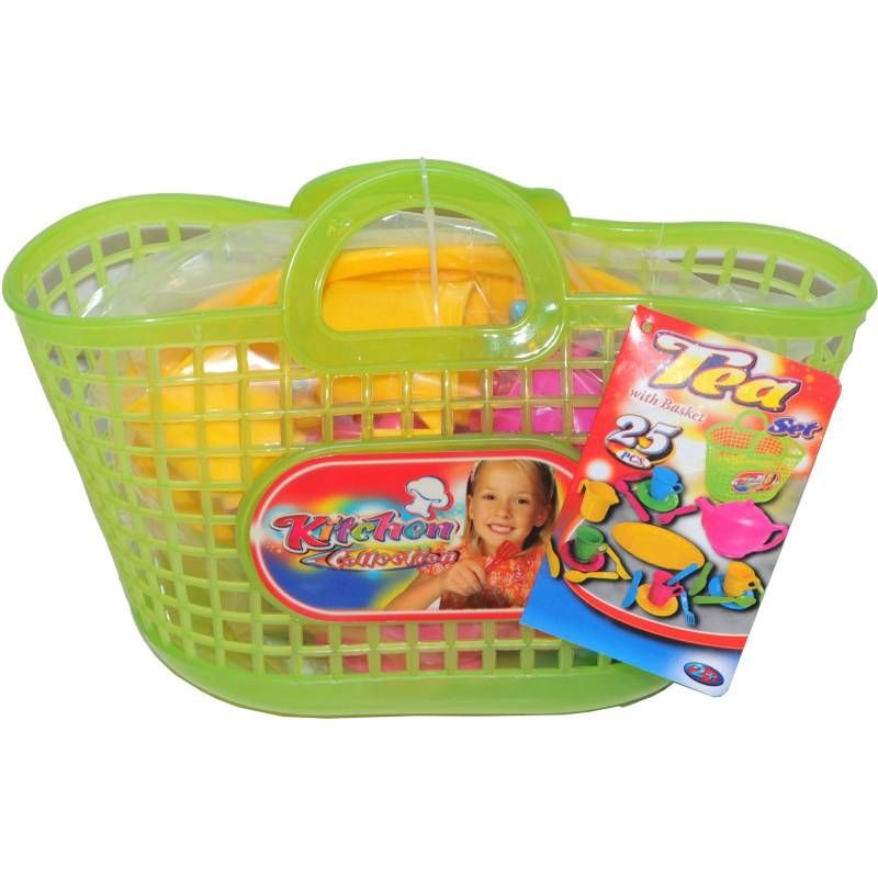 CESTITA TE/COCINA 25 PZAS