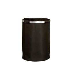 Cesto de ropa Laundry Negro, Ø38x54cm