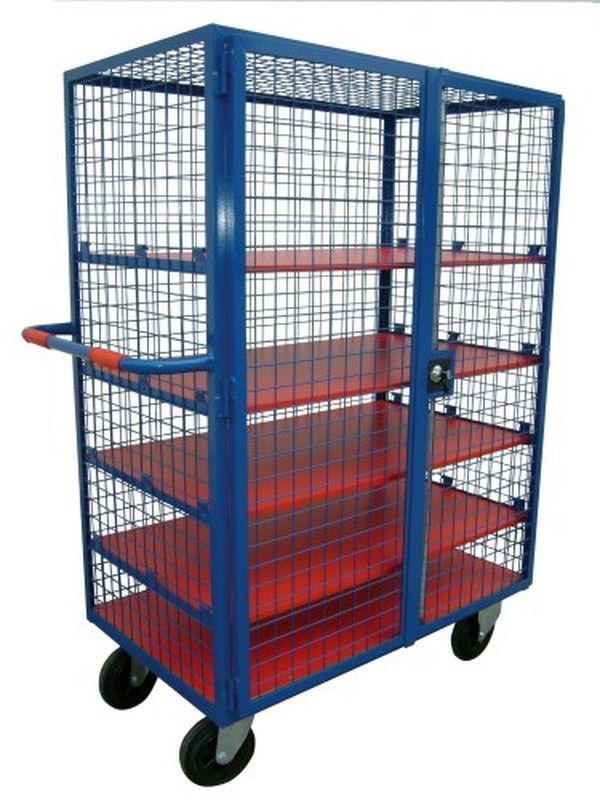 Cestón malla con baldas 5073