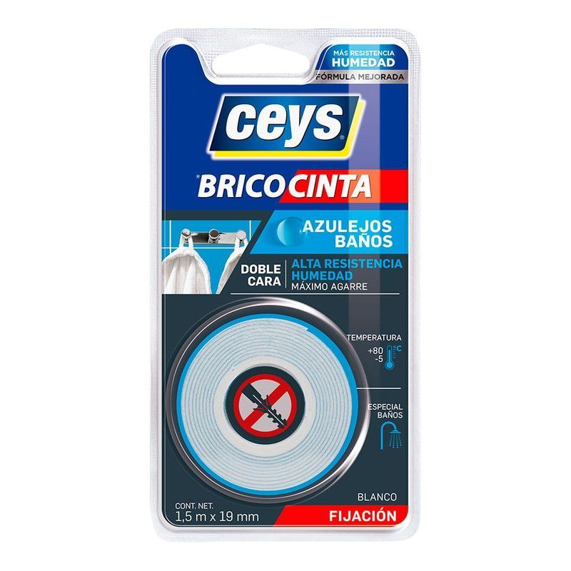Ceys Bricocinta Azulejos Baños 1,5m 507540
