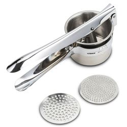 Chafador Patatas Acero 2 Discos Nava