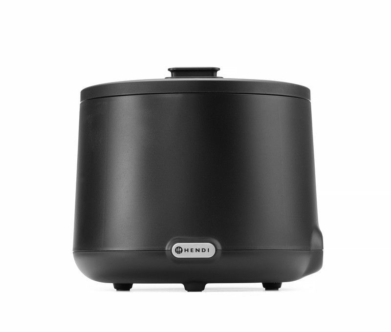 Chafing dish para sopa. Color negro. 500 W.
