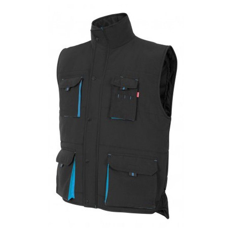 Chaleco Acolchado Bicolor Multibolsillos  Referencia 205902