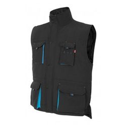Chaleco Acolchado Bicolor Multibolsillos  Referencia 205902