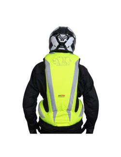 Chaleco airbag touring pro flúor homologado