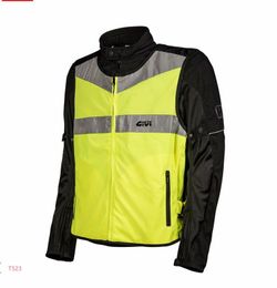 Chaleco alta-visibilidad talla l-xl para llevar encima de la chaqueta.