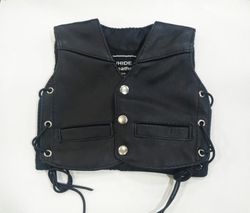 Chaleco de cuero para bebé