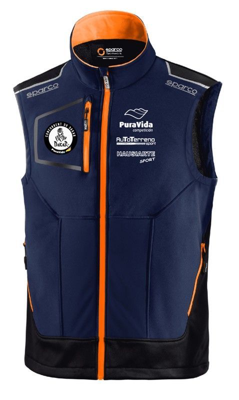 CHALECO ESCUDERIA DAKAR AUTOTERRENO SPORT & PURAVIDA COMPETICION