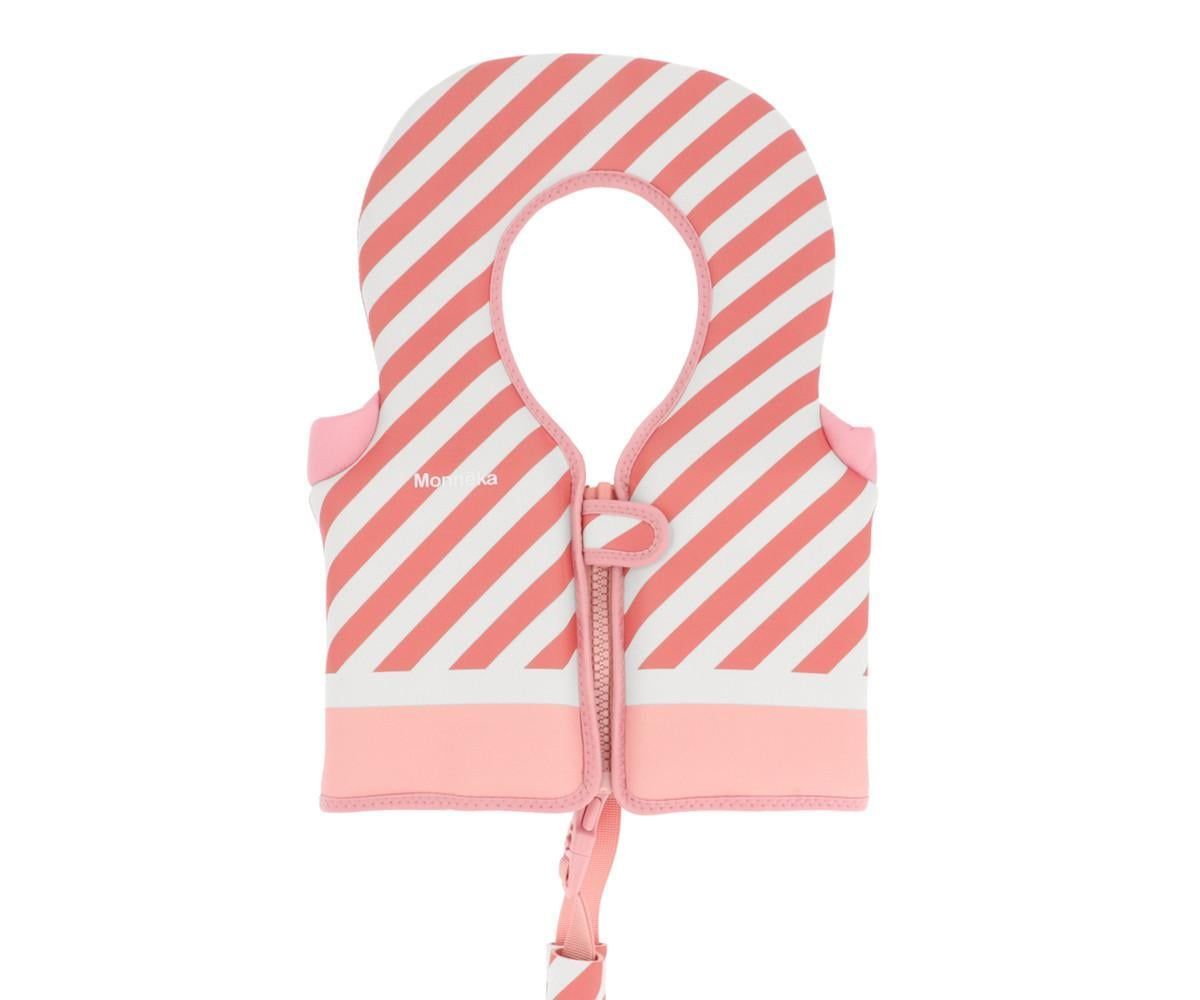 Chaleco Flotador Aprendizaje Stripes Bloom & Blush (Talla 1-2 años)