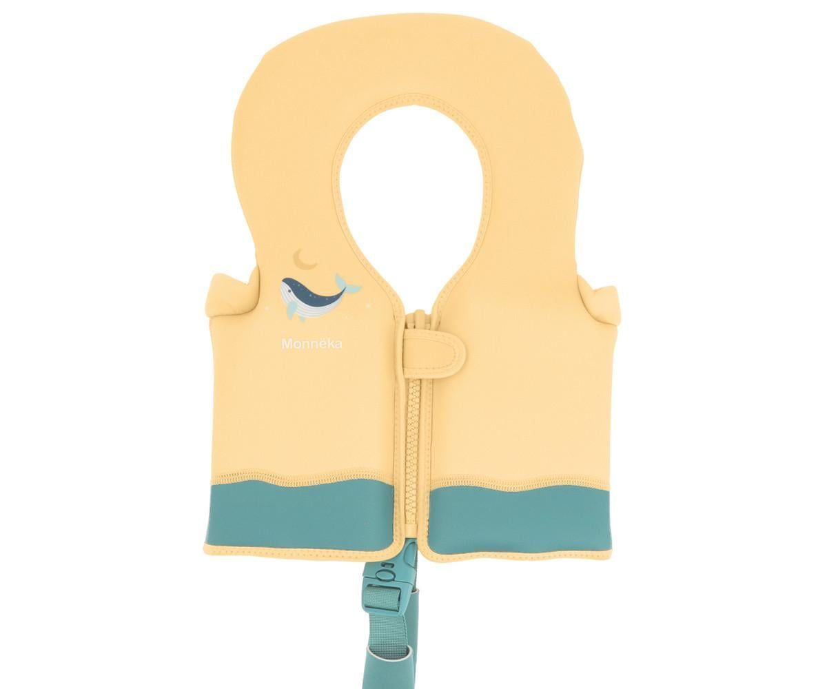 Chaleco Flotador Aprendizaje Whale Teal (Talla 1-2 años)