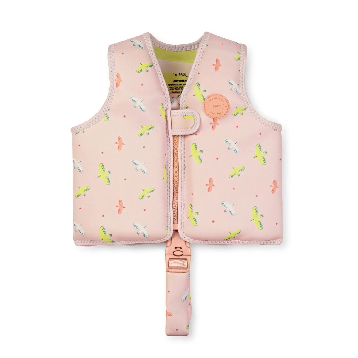 Chaleco Flotador De Aprendizaje Talla S 1-3 Años. Rosa 2