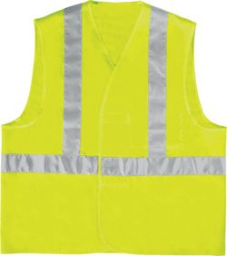 Chaleco GILP4 de 3 bandas reflectantes amarillo