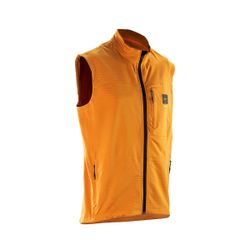 💛🚵‍♂️ Chaleco Leatt MTB ThermaFlow 5.0 Amarillo Lager – Protección térmica ligera y libertad de movimiento ❄️🔥