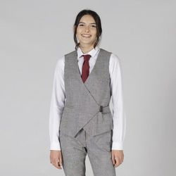 Chaleco mujer cruzado