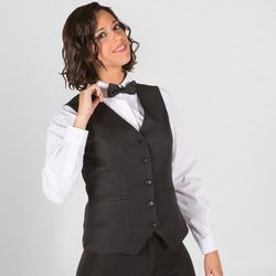 Chaleco para mujer gris o negro