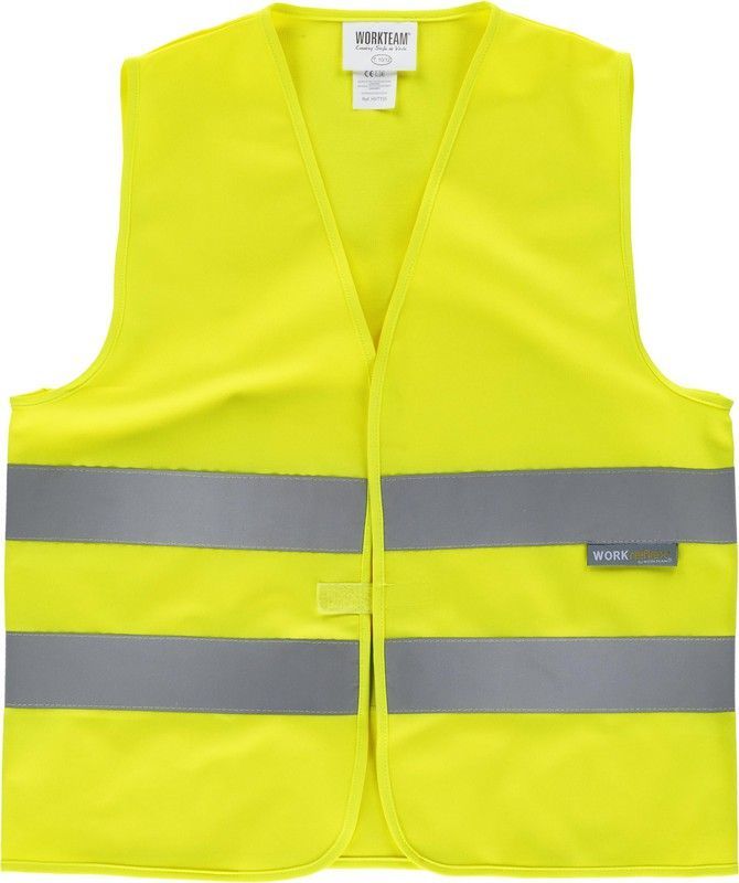 Chaleco reflectante de niño Amarillo A.V.