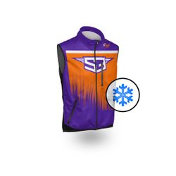 Chaleco S3 Parts Neon Collection Naranja DRQ-K26