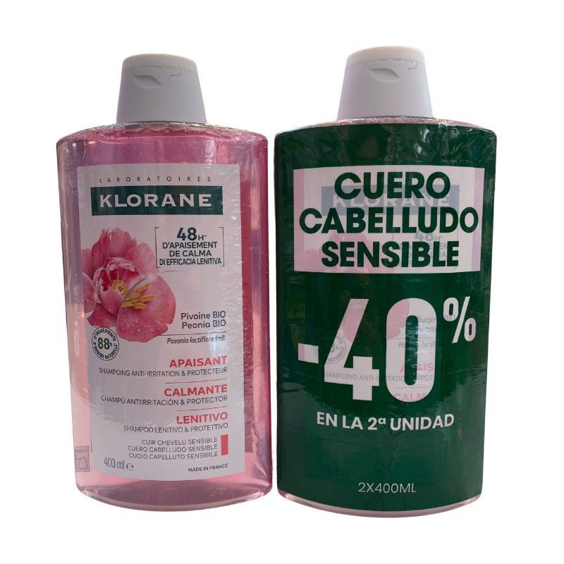 Champú a la Peonia Klorane Duplo