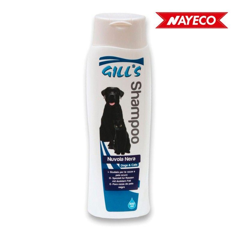 Champu Para Mascotas Gill's Pelo Negro 200ml
