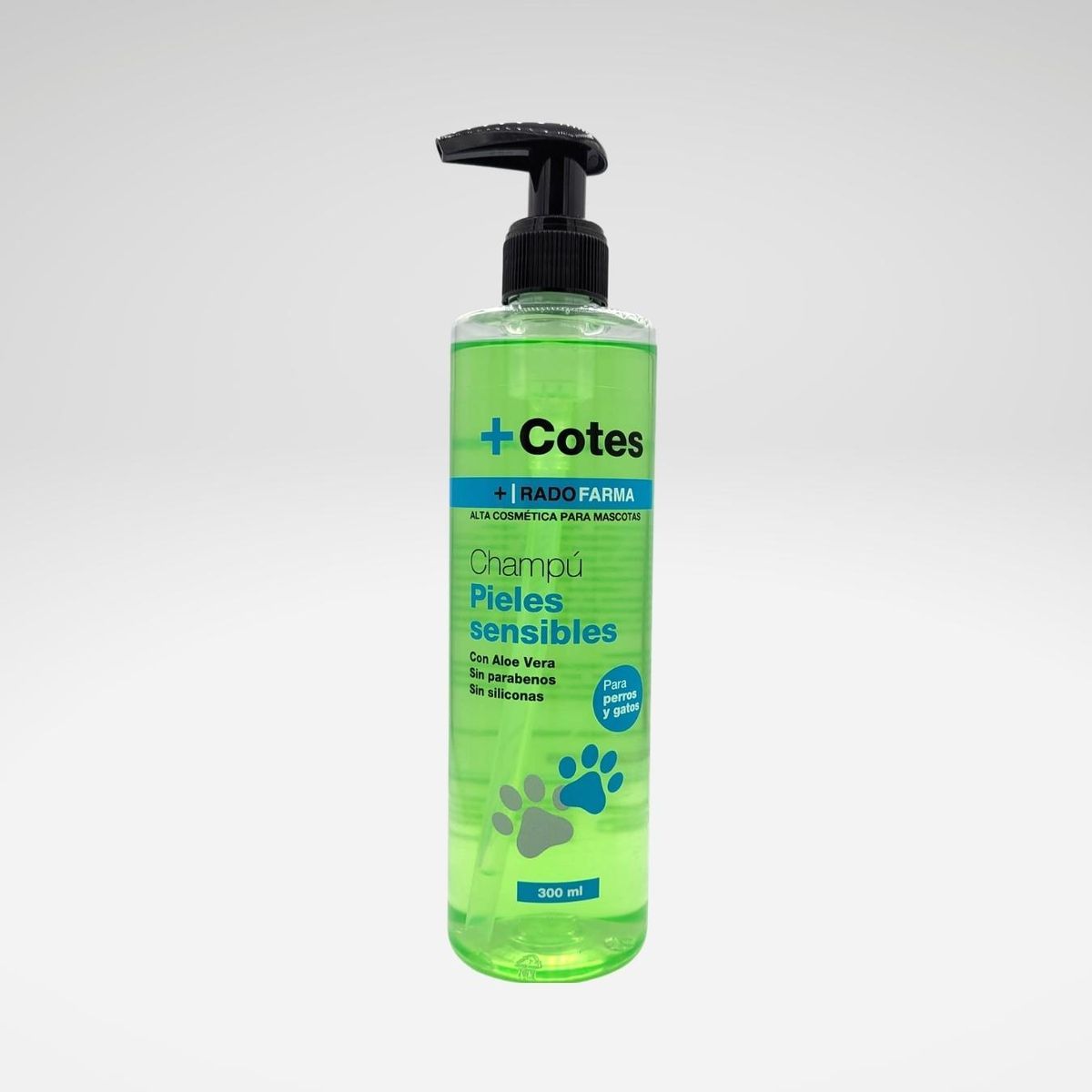 Champú pieles sensibles perros y gatos +Cotes 300ml