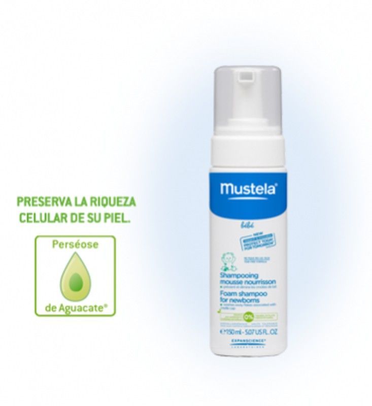 Champú Recién Nacido Costra Láctea Mustela