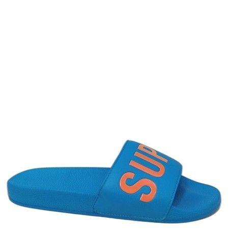 Chancla de pala con letras branding Superdry Atomic Blue