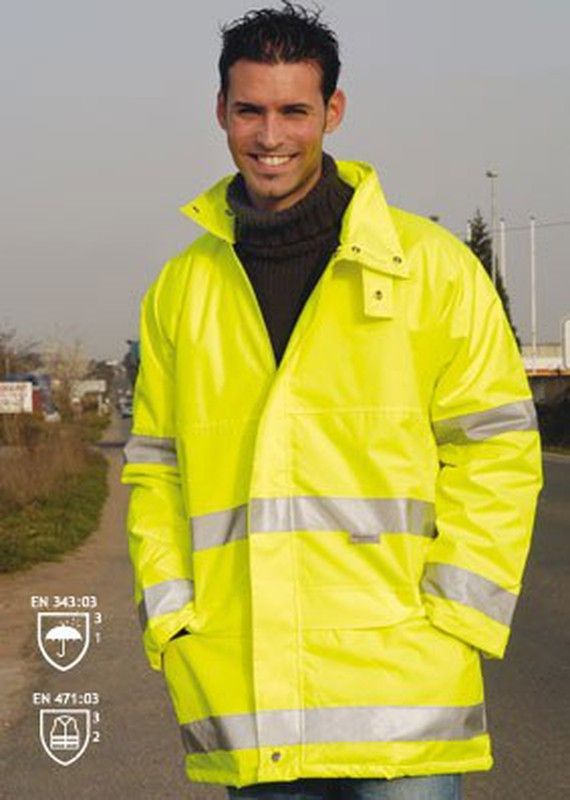 Chaqueta alta visibilidad amarillo HV703 Juba