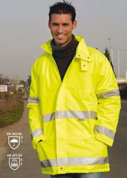 Chaqueta alta visibilidad amarillo HV703 Juba
