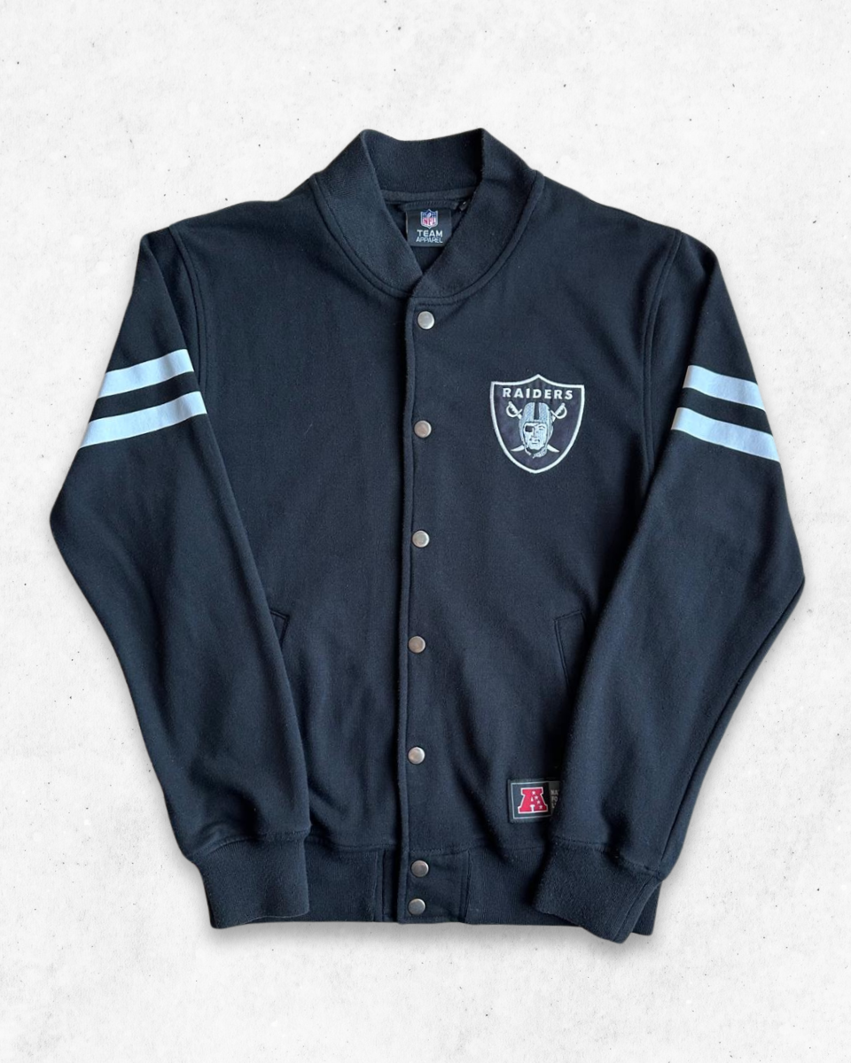 Chaqueta Bomber NFL Las Vegas Raiders Negro S