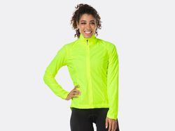 Chaqueta bontrager vella windshell mujer m amarillo fluorescente