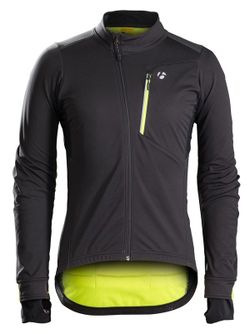 Chaqueta bontrager velocis s2 softshell m negro/a. fluor.