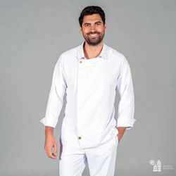 Chaqueta Cocina Unisex Arias Tejido Reciclado Microfibra