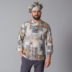 Chaqueta Cocina Unisex Maderas