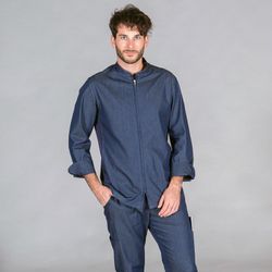 Chaqueta Cocina Unisex Santana Tejano