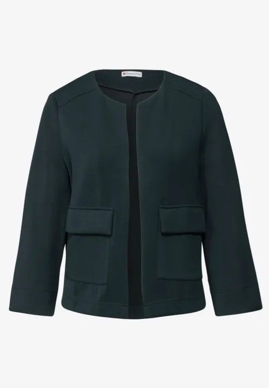 Chaqueta corta de m. 3/4 Street One Hunter Green