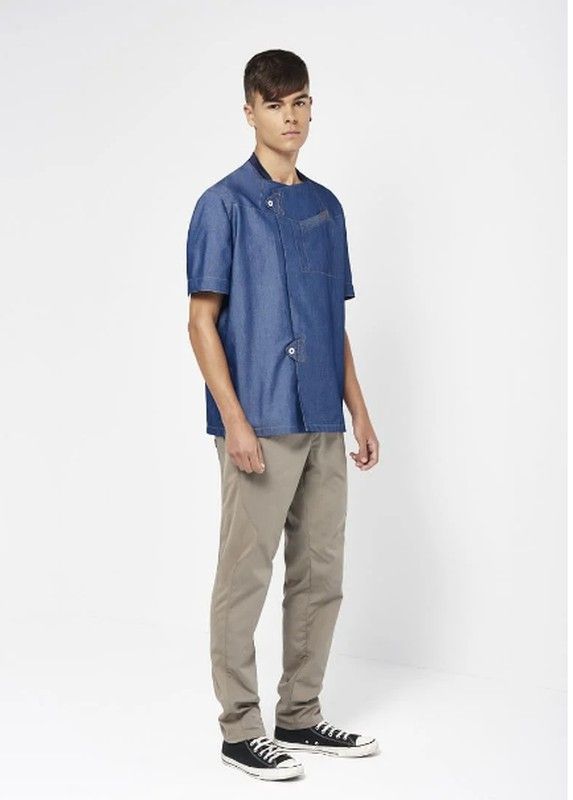 Chaqueta de cocina hombre Denim