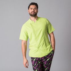 Chaqueta de cocina hombre manga corta colores