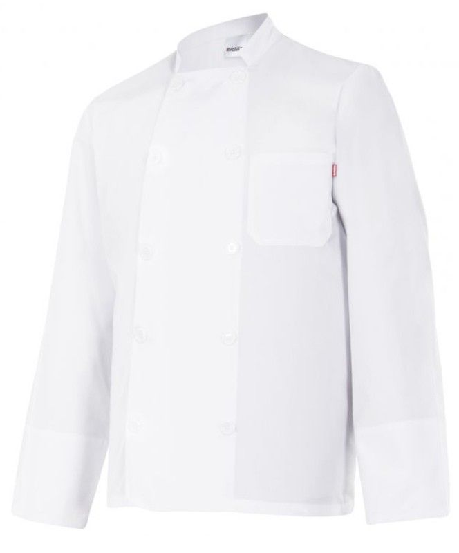 Chaqueta de cocina manga larga