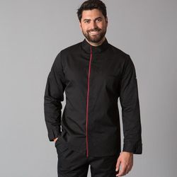 Chaqueta de cocina para hombre blanco o negro