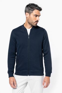Chaqueta De Felpa Con Cremallera