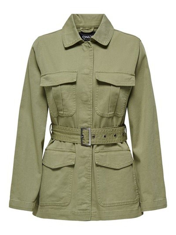 Chaqueta entretiempo con cinturón Only Aloe