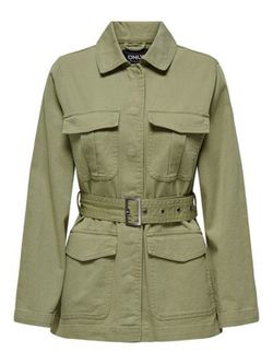Chaqueta entretiempo con cinturón Only Aloe