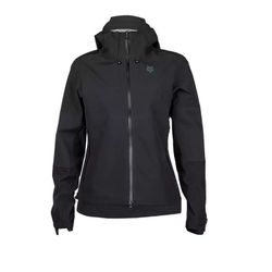 🧥🌧️🚵‍♀️ Chaqueta Fox Impermeable Defend 3-Layer para Mujer | Protección Total contra el Clima – Negra ⚫❄️