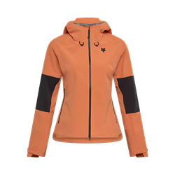 🚵‍♂️💨 Chaqueta Fox Impermeable Defend 3-Layer para Mujer – Protección Total contra el Clima Color Coral