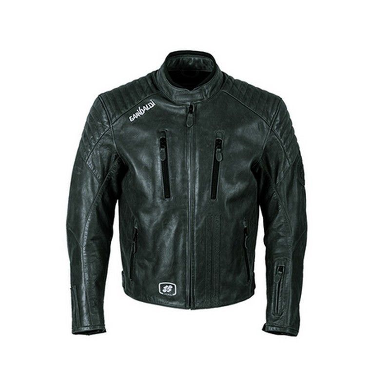 Chaqueta garibaldi bullrider vintage negra