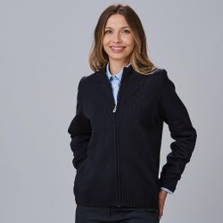 Chaqueta gruesa cremallera mujer colores
