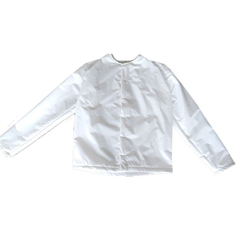 Chaqueta impermeable con certificado alimentario