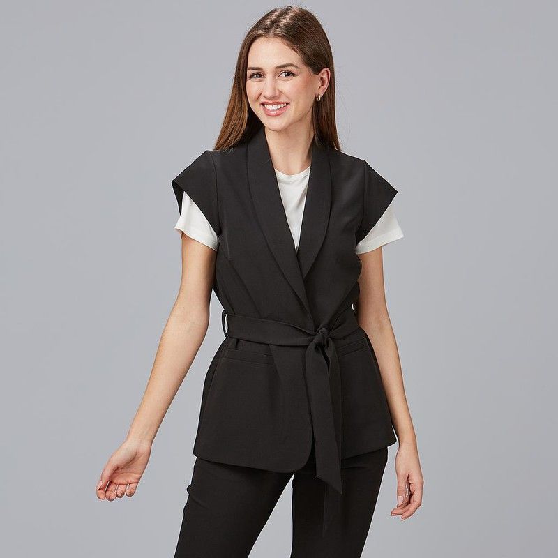 Chaqueta mujer cuello smoking colores